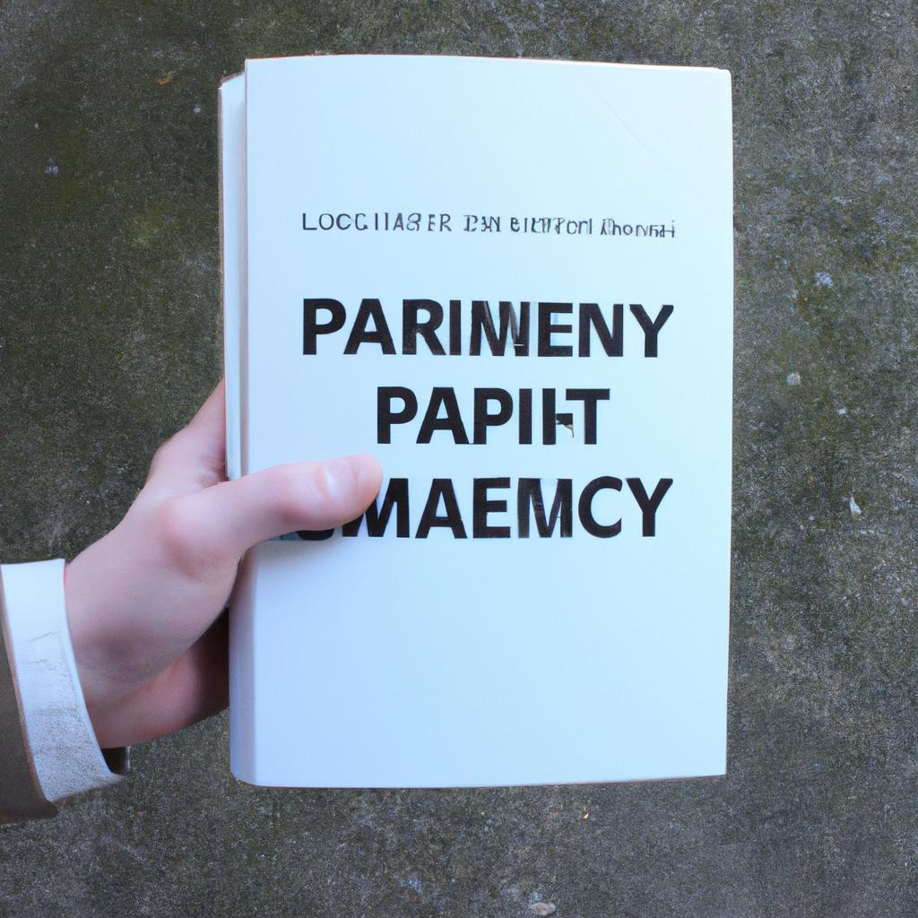 Person holding property management guide